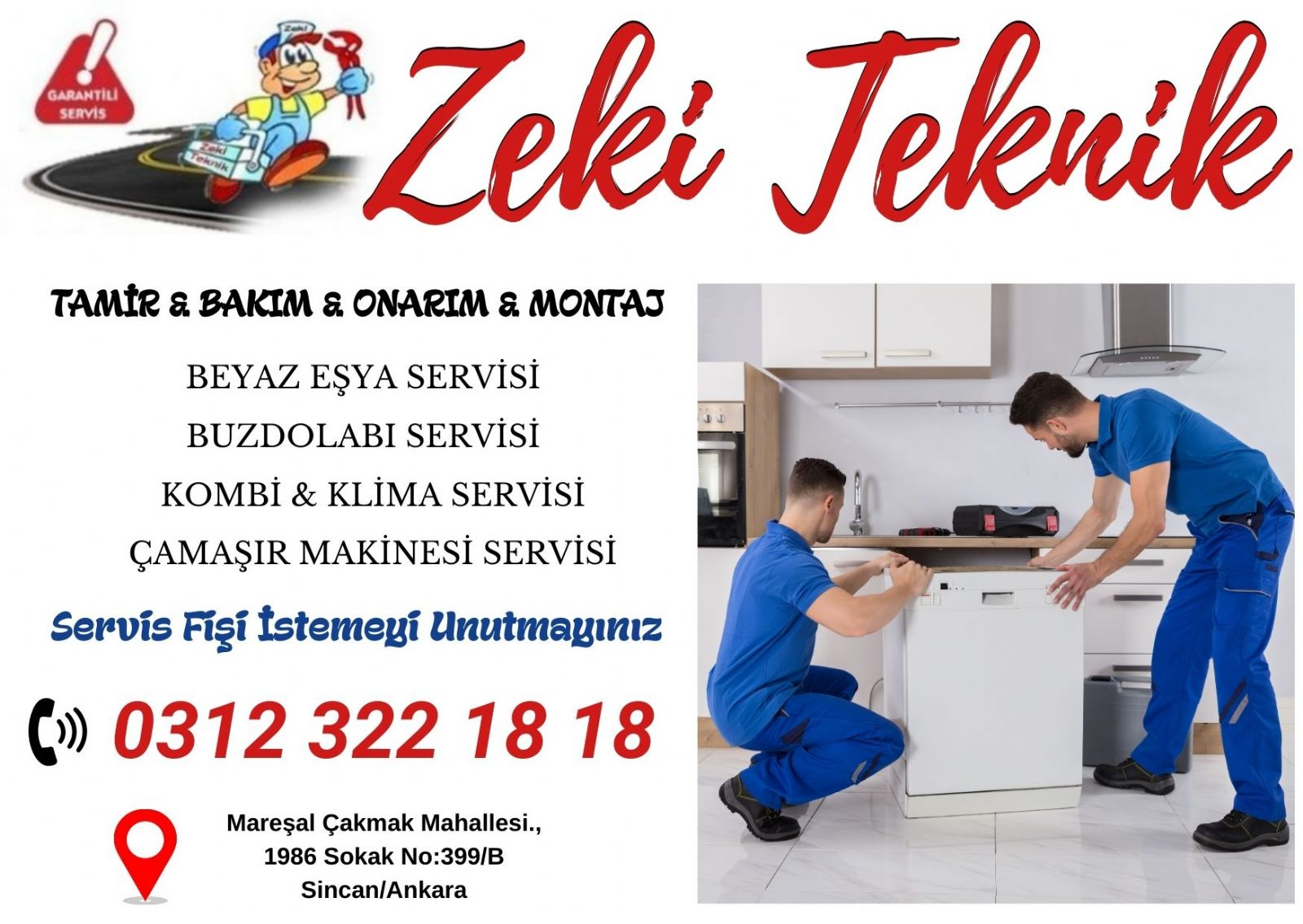 sincan arçelik servisi 